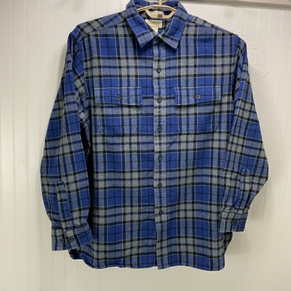 Men’s vintage L. L. Bean flannel shirt